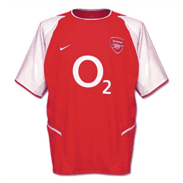 Tailandia Camiseta Arsenal Primera equipación Retro 2002 2003 Rojo